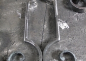Forged detail for the balustrade
