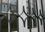 Balconies, Sparsholt - detail