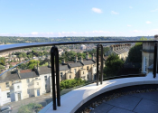 Bespoke balcony balustrade in Lansdown, Bath