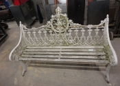 Restoration of a Coalbrookedale bench