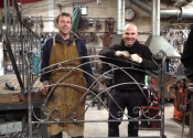 Adrian Booth and Dominic West of Ironart Ltd