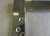 Bespoke brass shutter bars (5)