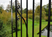 The Claire Voie balustrade, Dyrham Park, Bath