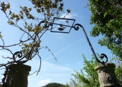 The lantern overthrow at St Mary Tory chapel, Bradford on Avon. Prior to restoration