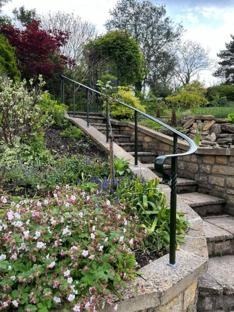 Garden Handrails Ironart Of Bath