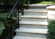 Handrails fitted in Combe Park, Weston 2015