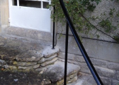 Handrails at Sion Hill, Lansdown, Bath