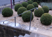 Handrails at Brooks Guesthouse, Upper Bristol Road, Bath