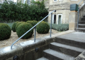 Handrails at Brooks Guesthouse, Upper Bristol Road, Bath