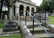 Handrails at the Ralph Allen Mausoleum, Bath