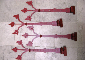 Blackland - decorative strap hinges for a stable yard