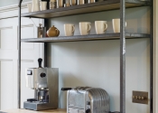 Industrial style kitchen furniture by Mia Marquez - Interior Designer. Made by Bath Bespoke www.bathbespoke.co.uk