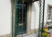 Restoration of an historic iron porch with lead cast detail - Westcombe, Somerset