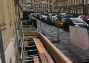Restoration of the railings at Bennett Street in Bath