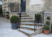 St John's Road Bathwick railings by Ironart of Bath