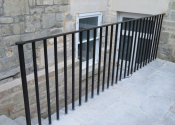 St John's Road Bathwick balustrade by Ironart of Bath
