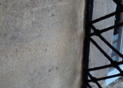 Restoration of historic wrought iron balconettes with lead cast detailing - Ironart of Bath