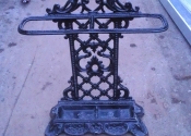 Repairs to an antique cast iron umbrella stand