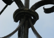 Restoration of the Cockerill weathervane on St James Church, Chilton Cantelo 