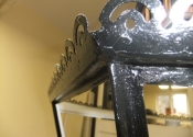 Antique lantern restoration by Ironart of Bath.