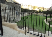 Restoration of the gates and railings at the Saxon Church in Bradford on Avon