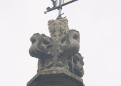 Restoration of the weathervane at St Stephens Church, Lansdown, Bath