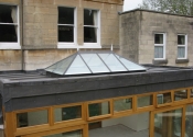 Roof lantern at Dorian House, Bath