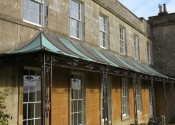 Canopy before restoration by Ironart of Bath