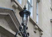 St James Parade Overthrow lantern detail, Bath