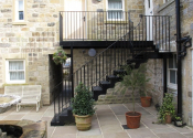 External Staircase at the Yorke Arms, Ramsgill, Harrogate