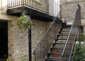 External Staircase at the Yorke Arms, Ramsgill, Harrogate