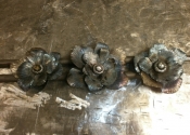 Simon Bushell - forged Anenome flowers