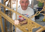 Luke and Martin fitting the Zero Degrees Bristol - September 2014