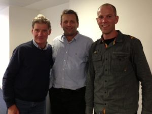 Chris Topp, Alex Coode, Andy Thearle. National Heritage Ironwork Group