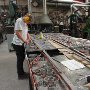 Wrought iron restoration